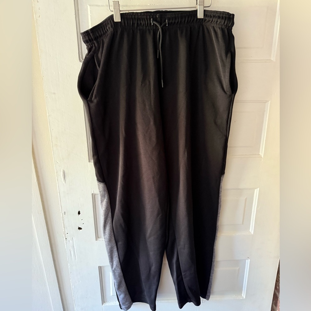 Game Time Black and Grey Joggers for Men